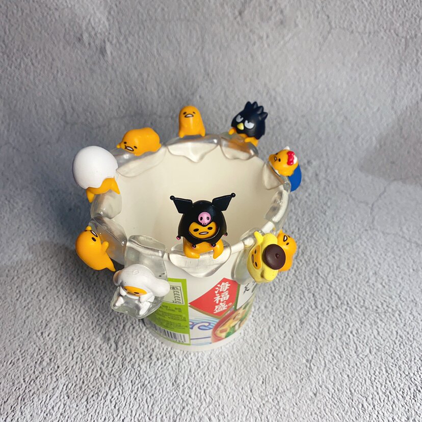 Kids Toys Japan - Sanrio Gudetama Cup Edge Mini Figure