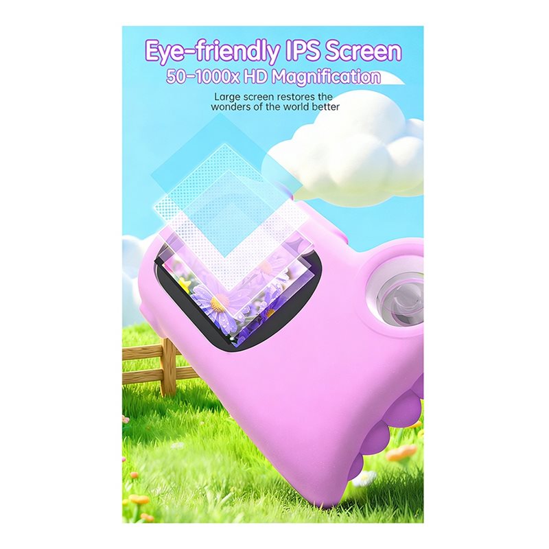 Kids Toys Videos - FBIL-2 In 1 Microscope For Kids