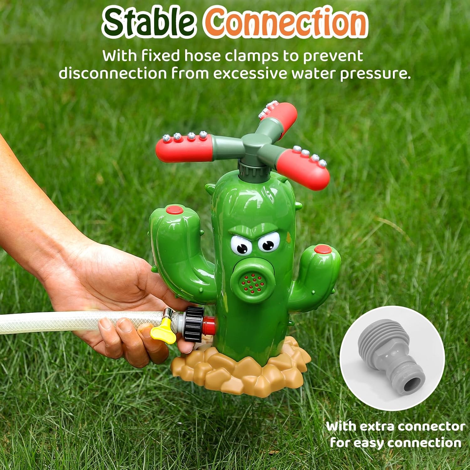 Water Spray Toy Cactus Sprinkl - огляд і ціна Kids Yard Toys