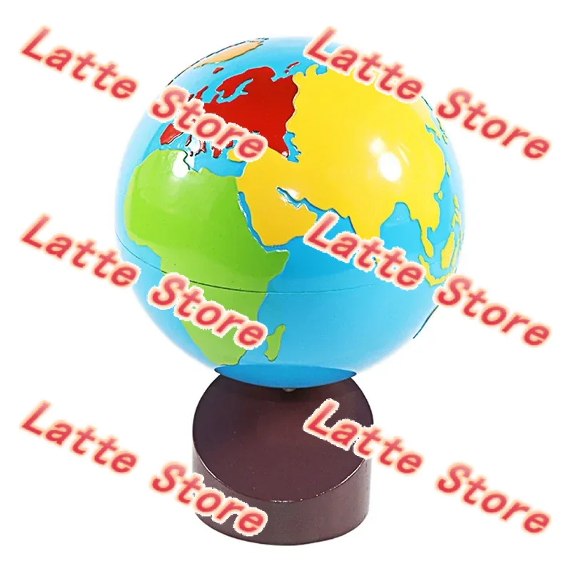 Montessori Continents Globe, W - огляд і ціна Kids Toys Learning