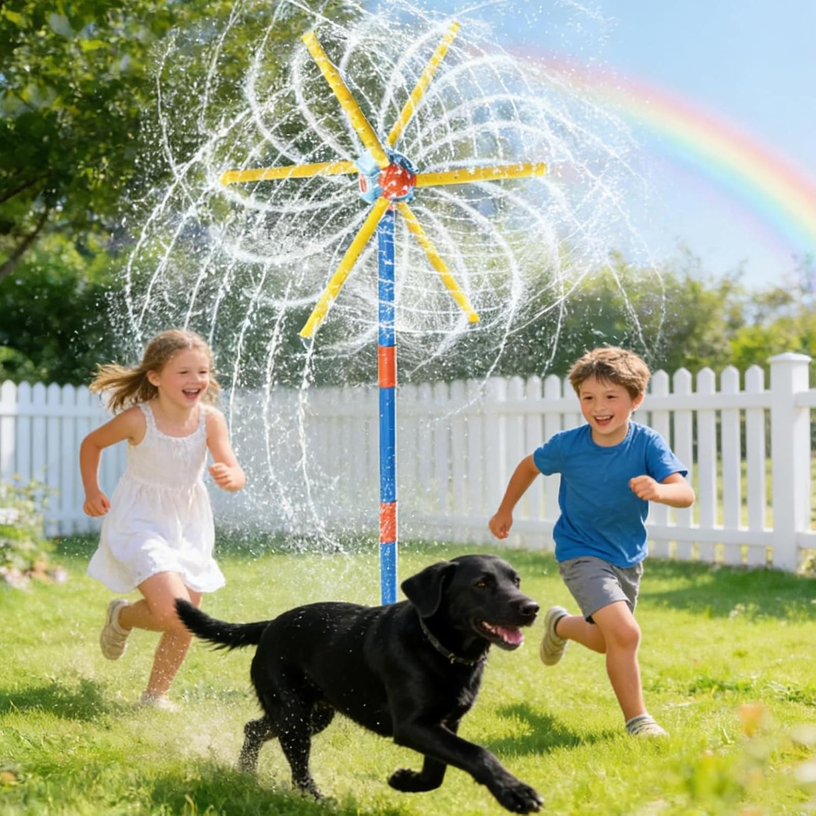 Kids Sprinkler Windmill Fun Sp - огляд і ціна Kids Yard Toys