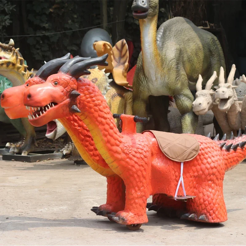 Large Kids Ride On Dinosaur El - огляд і ціна Kids Toys Mall