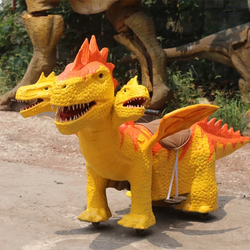 Large Kids Ride On Dinosaur El - огляд і ціна Kids Toys Mall