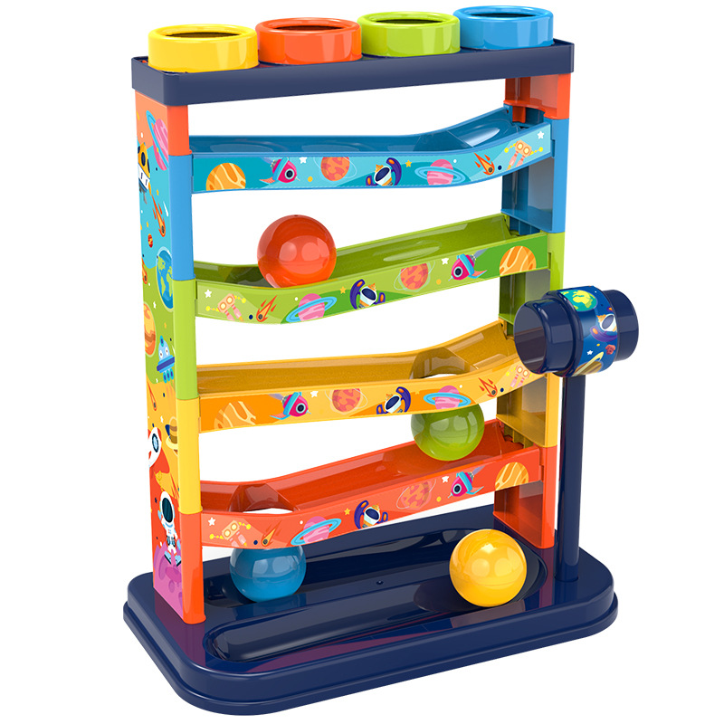 Colorful 5-layer track slide b - огляд і ціна Kids Toys Learning