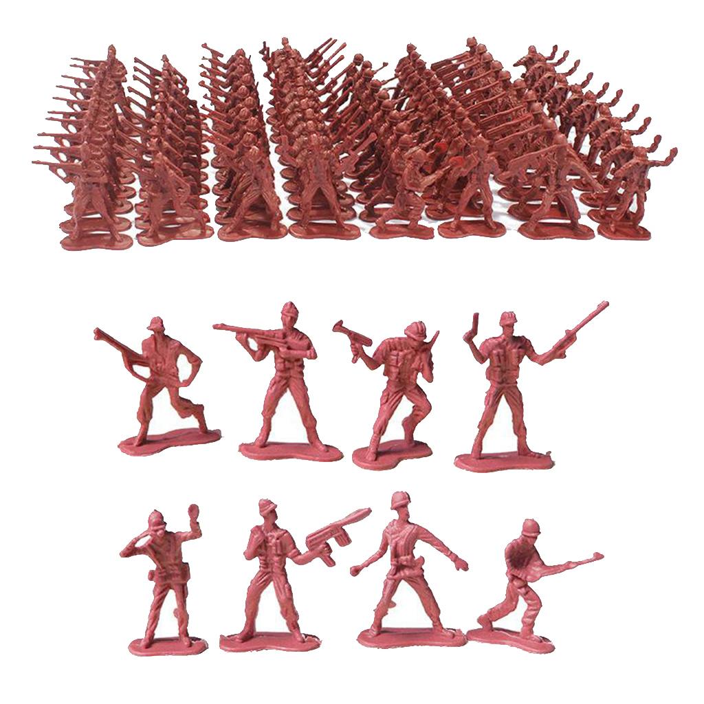 Plastic 4.5cm Soldier Posture  - огляд і ціна Kids Toys Kit