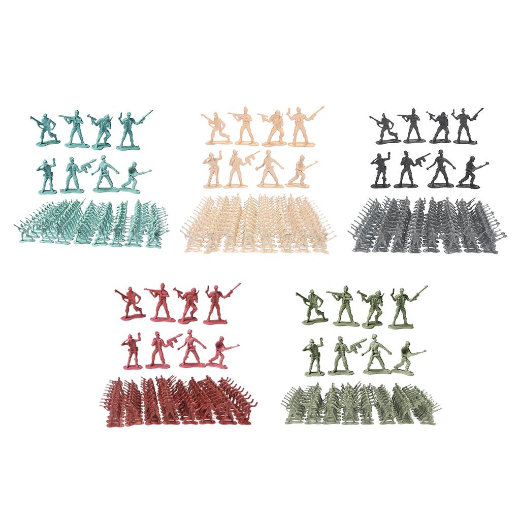 Plastic 4.5cm Soldier Posture  - огляд і ціна Kids Toys Kit
