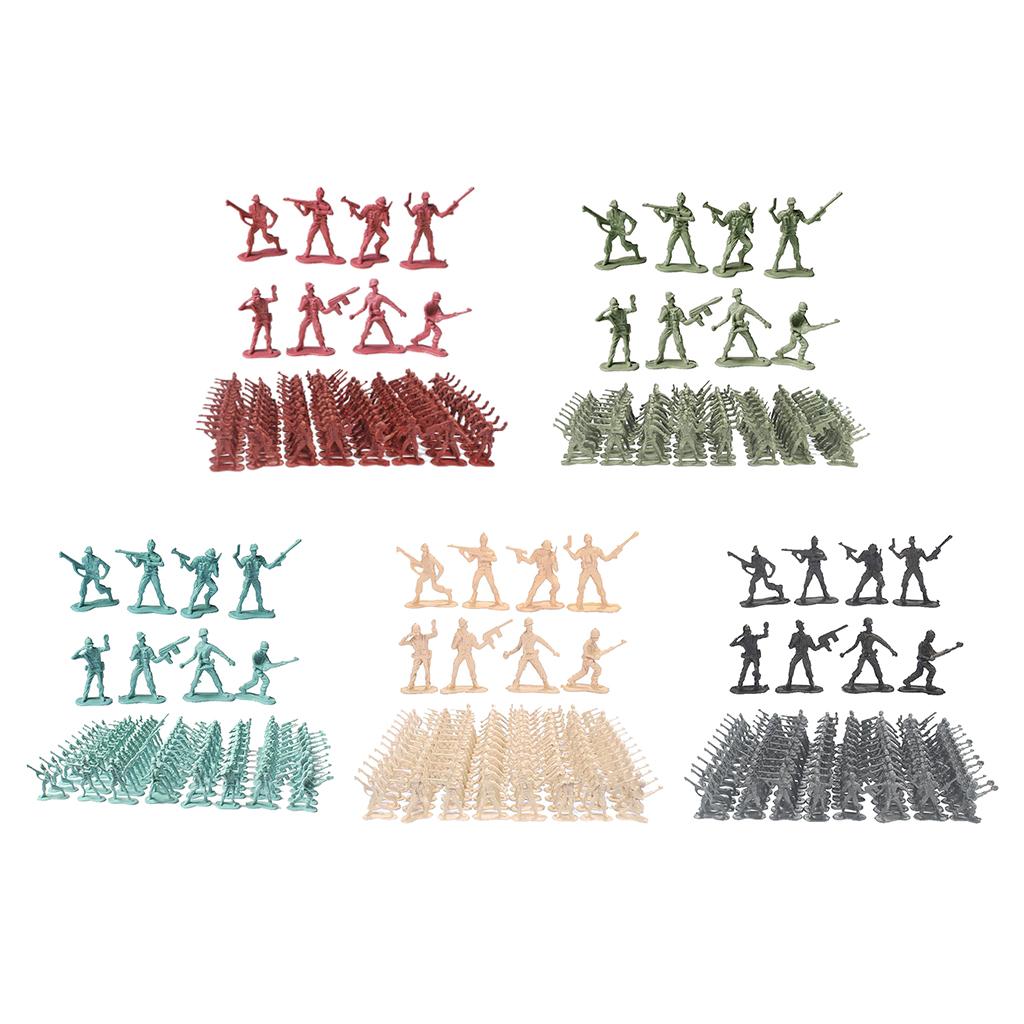 Plastic 4.5cm Soldier Posture  - огляд і ціна Kids Toys Kit