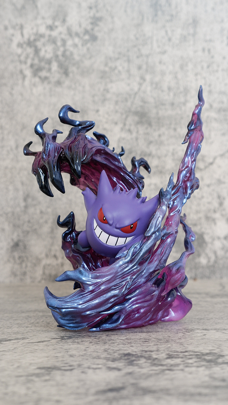 19cm Anime Pokemon Gengar Batt - огляд і ціна Kids Toys Japan