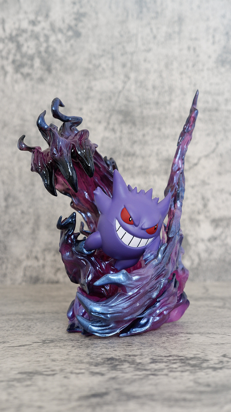 19cm Anime Pokemon Gengar Batt - огляд і ціна Kids Toys Japan