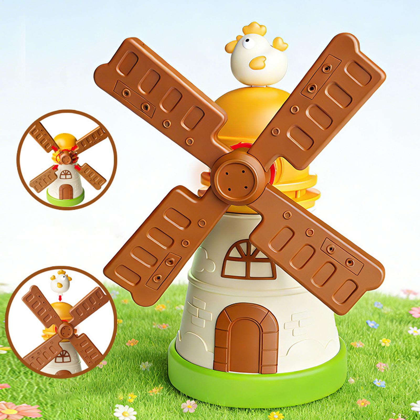 Kids Windmill Sprinkler Rotati - огляд і ціна Kids Yard Toys
