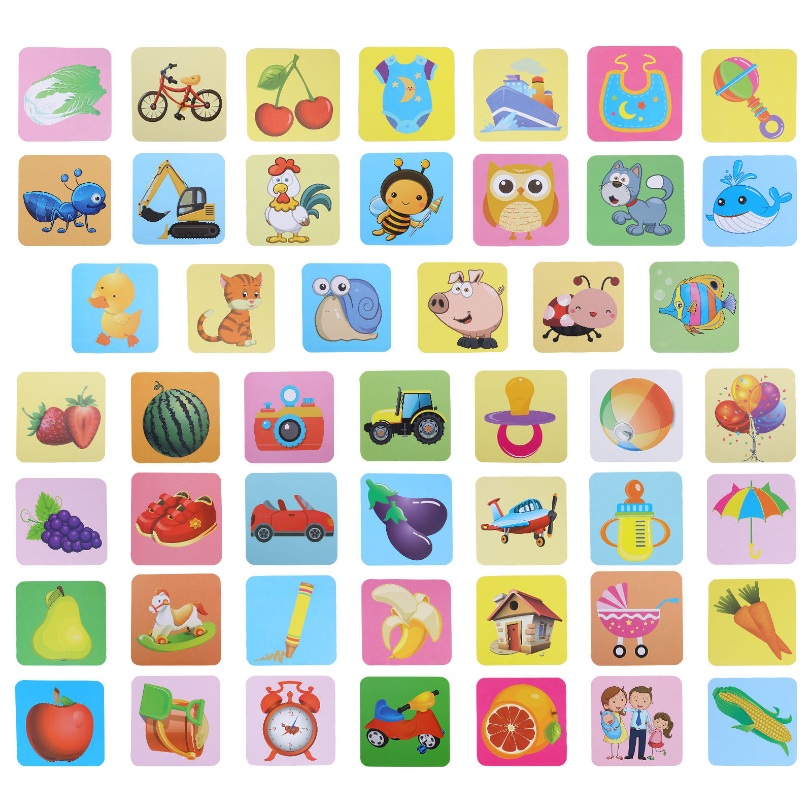 Visual Stimulus Cards Color Re - огляд і ціна Kids Toys Learning