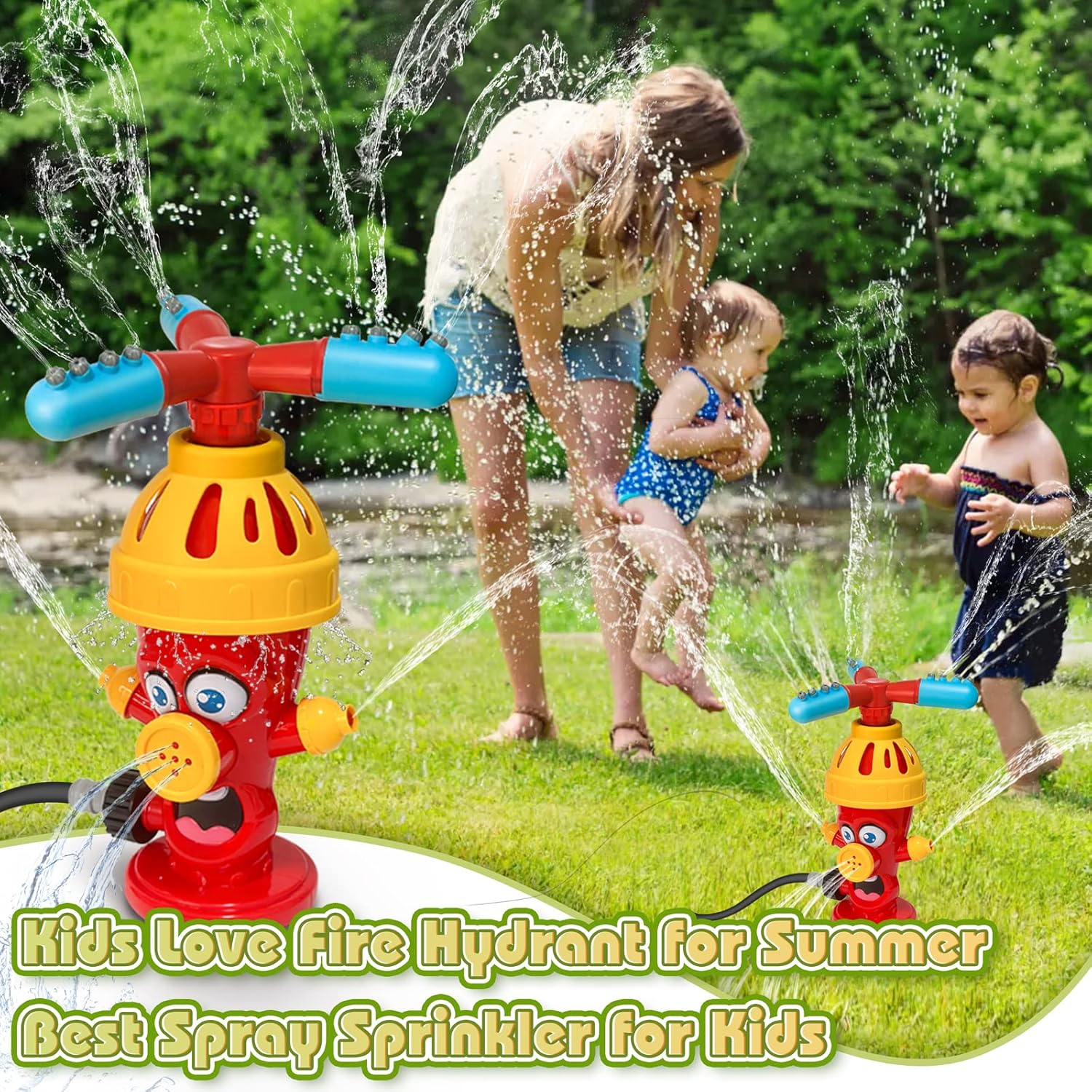 Hydrant Sprinkle Water Spray T - огляд і ціна Kids Yard Toys