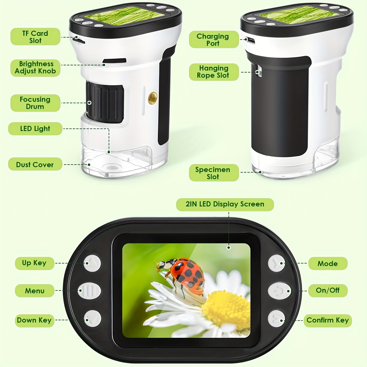 Kids Microscope Biological Kit - огляд і ціна Kids Toys Videos