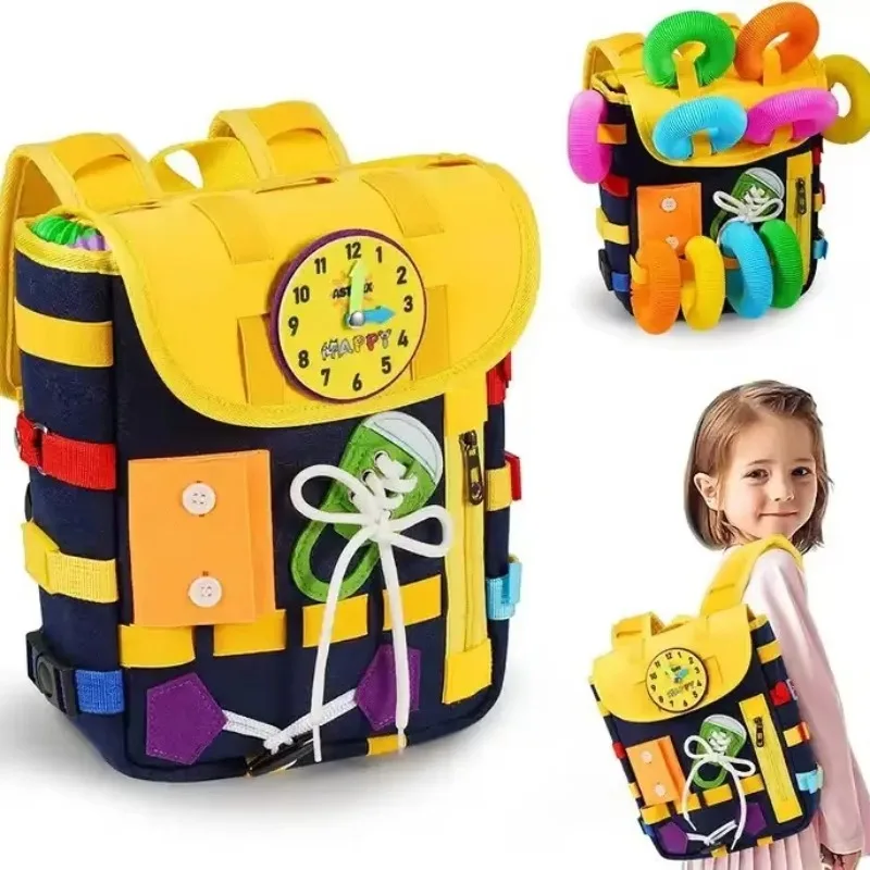 Montessori Felt Backpack for T - огляд і ціна Kids Toys Learning
