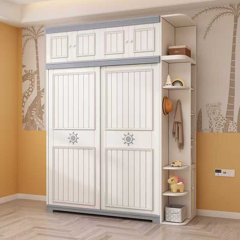 White Wooden Kid Storage Cabin - огляд і ціна Kids Toys Mall
