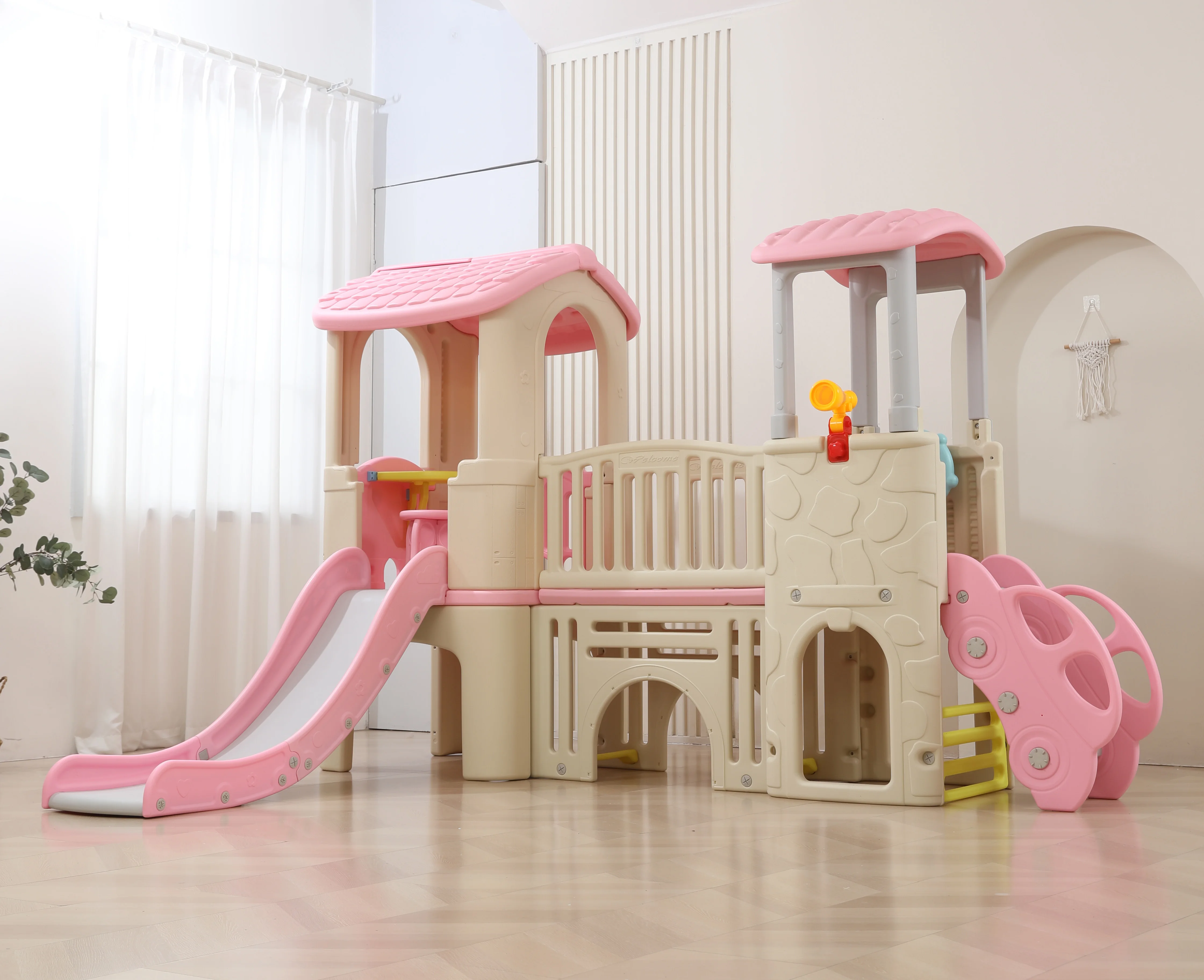 Large Indoor Playhouse Double  - огляд і ціна Kids Toys Mall