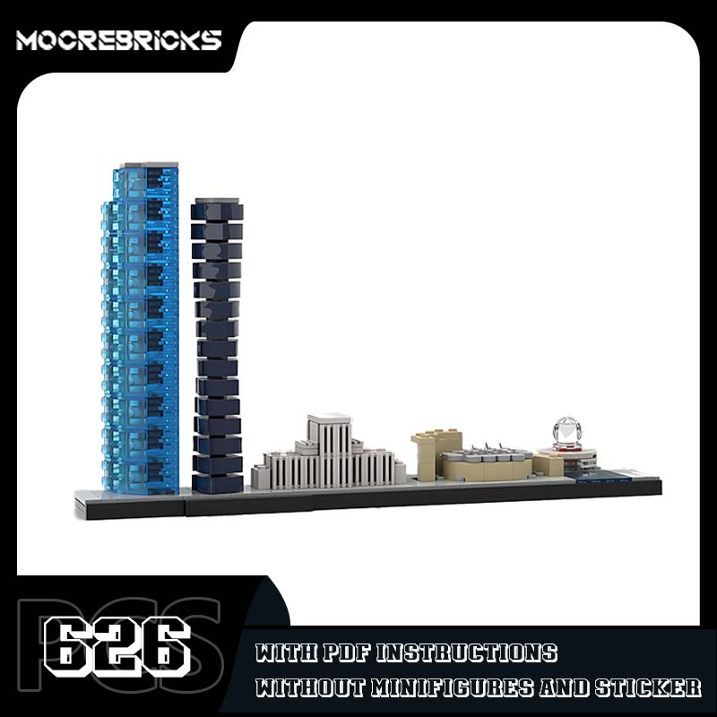 MOC Vancouver Skyline Model Cr - огляд і ціна Kids Toys Vancouver