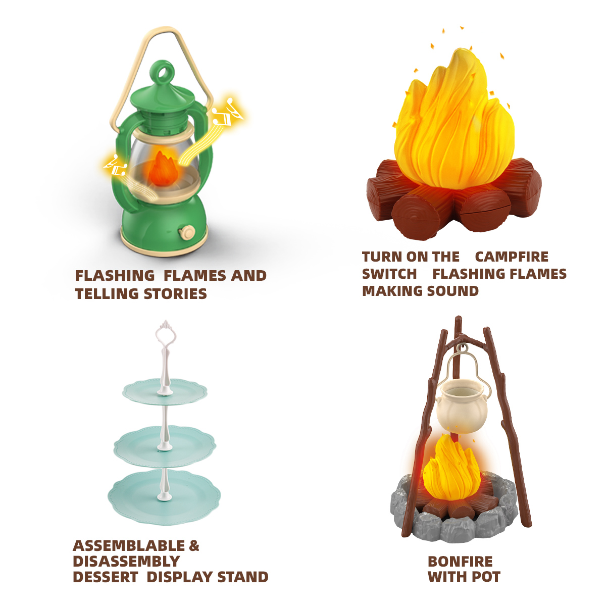 Kids Camping Set Campfire Pret - огляд і ціна Kids Toys Kit