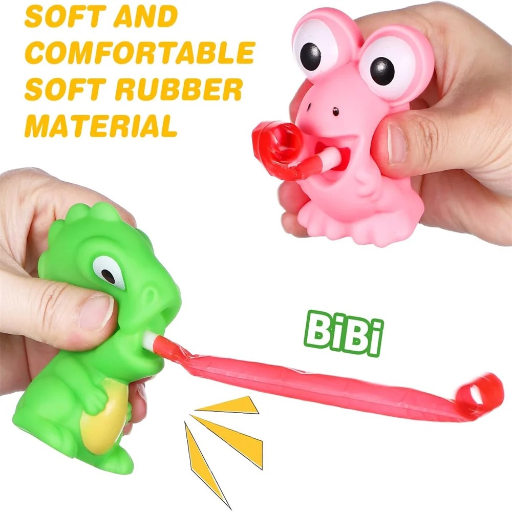 Stress Relief Frog & Dinosaur  - огляд і ціна Kids Toys Videos