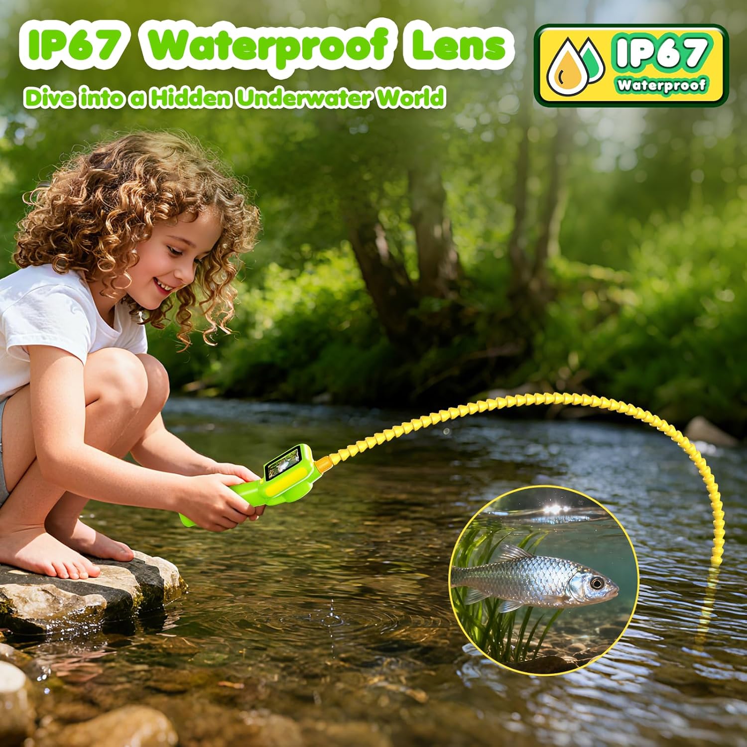 Endoscope for Kids, Borescope  - огляд і ціна Kids Toys Kit