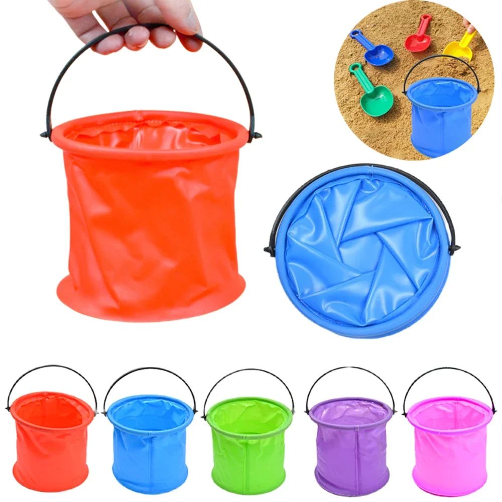 Collapsible Beach Sand Bucket  - огляд і ціна Kids Toys Kit