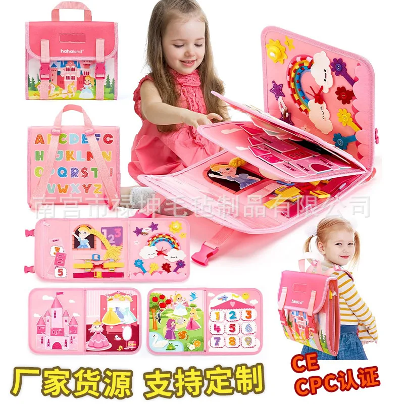 Princess Montessori Felt Busy  - огляд і ціна Kids Toys Learning