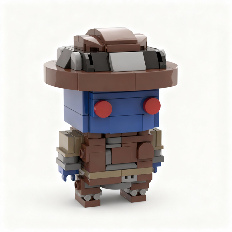 181pcs MOC Cad Bane Brickheadz - огляд і ціна Kids Toys Cad Block