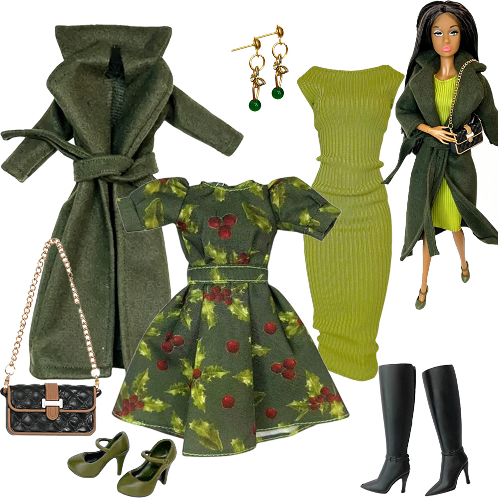 1/6 Scale Doll Clothes Fashion - огляд і ціна Kids Toys Kit