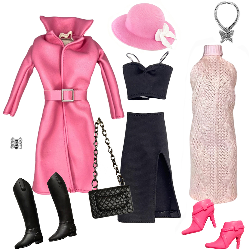 1/6 Scale Doll Clothes Fashion - огляд і ціна Kids Toys Kit
