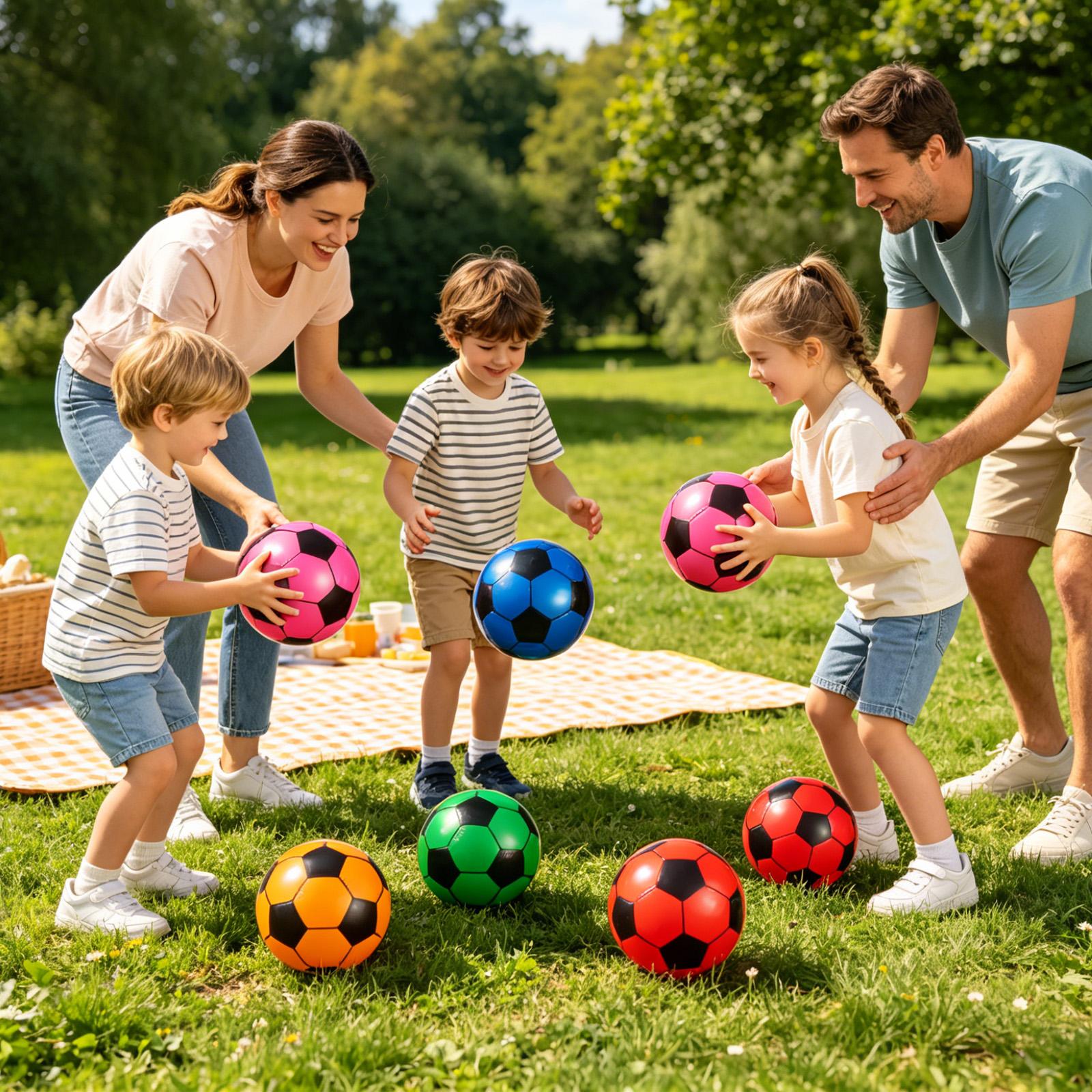 Soccer Ball Inflatable 6 Piece - огляд і ціна Kids Yard Toys