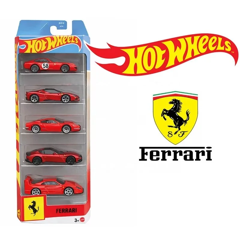 New Hot Wheels Ferrari JLN12 5 - огляд і ціна Kids Toys Boys