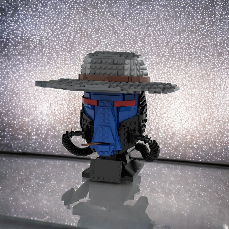598pcs MOC Cad Bane Helmet Col - огляд і ціна Kids Toys Cad Block
